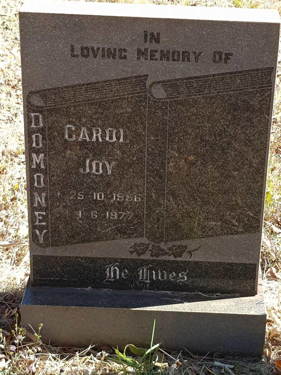 DOMONEY Carol Joy 1956-1977