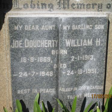 DOUGHERTY Joe 1869-1948 :: DOUGHERTY William H. 1913-1951