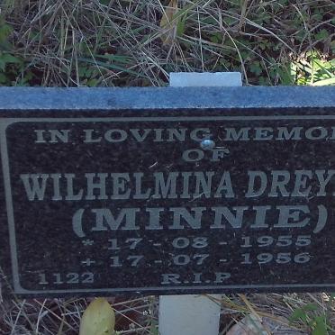 DREYER Wilhelmina 1955-1956