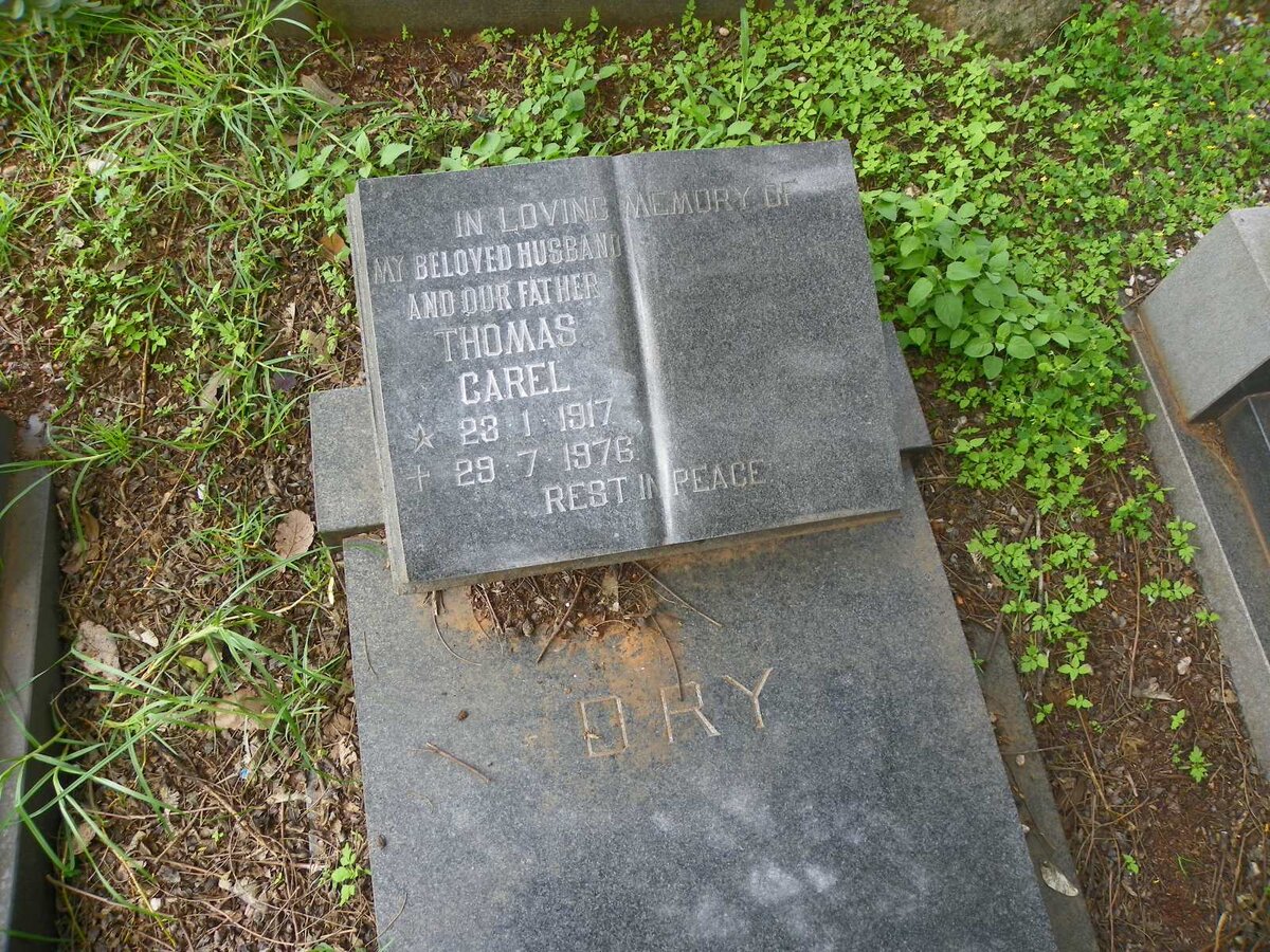 DRY Thomas Carel 1917-1976
