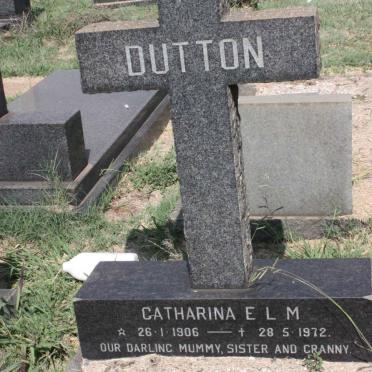 DUTTON Catharina E.L.M. 1906-1972