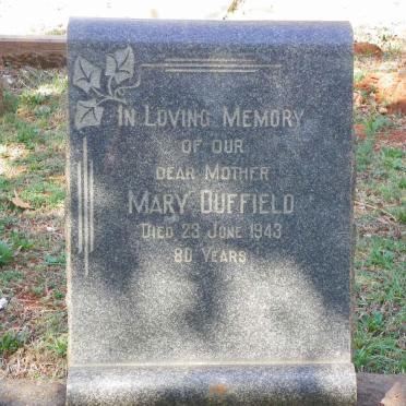DUFFIELD Mary -1943