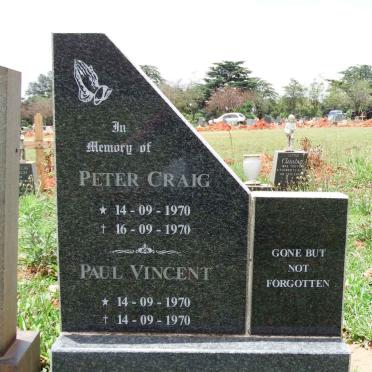 DURAND Peter Craig 1970-1970 :: DURAND Paul Vincent 1970-1970