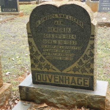 DUVENHAGE Hendrik 1924-1952