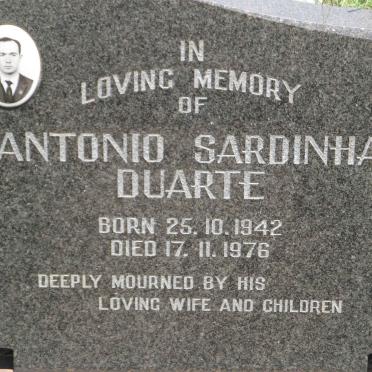 DUARTE Antonio Sardinha 1942-1976