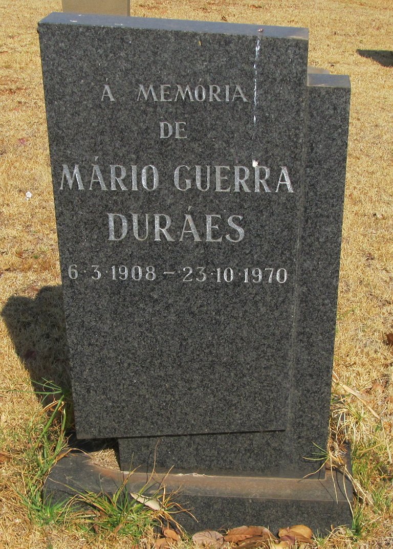 DURAES Mario Guerra 1908-1970
