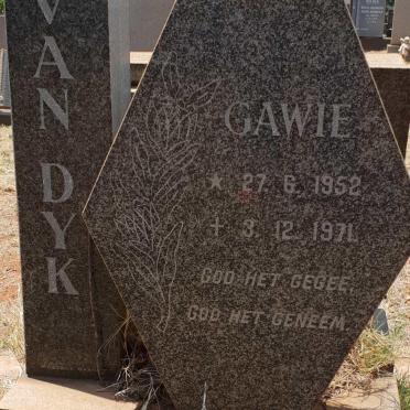 DYK Gawie, van 1952-1971