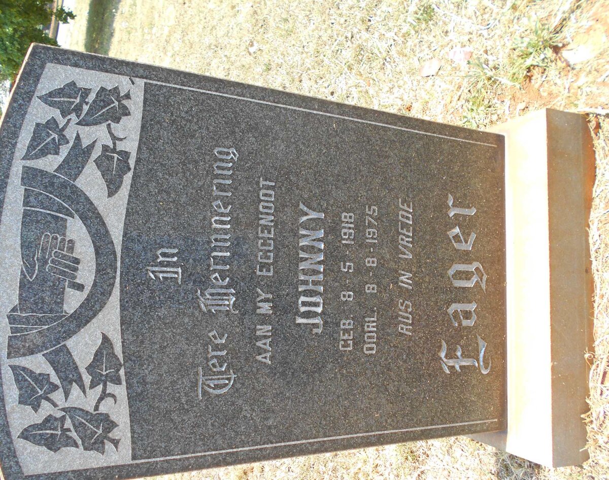 EAGER Johnny 1918-1975