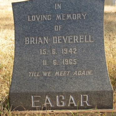 EAGAR Brian Deverell 1942-1965