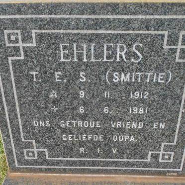 EHLERS T.E.S. 1912-1981