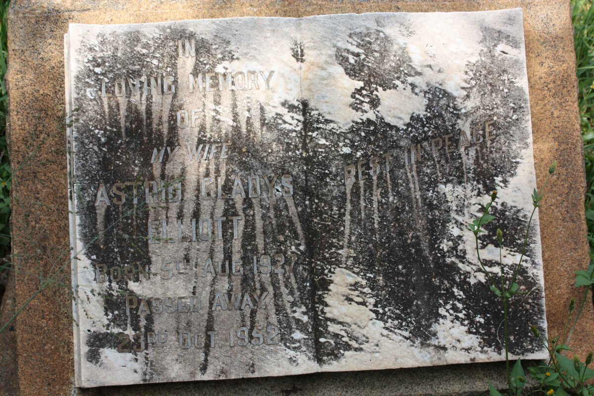 ELLIOTT Astrid Gladys 1927-1952