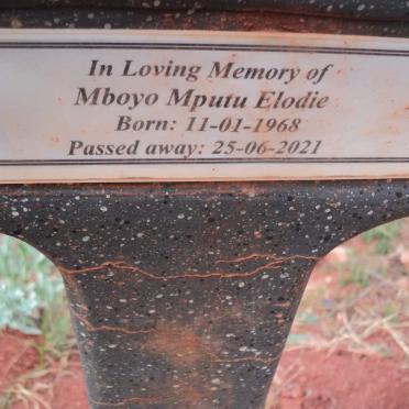 ELODIE Mboyo Mputu 1968-2021