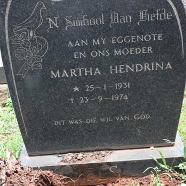 ELS Martha Hendrina 1931-1974
