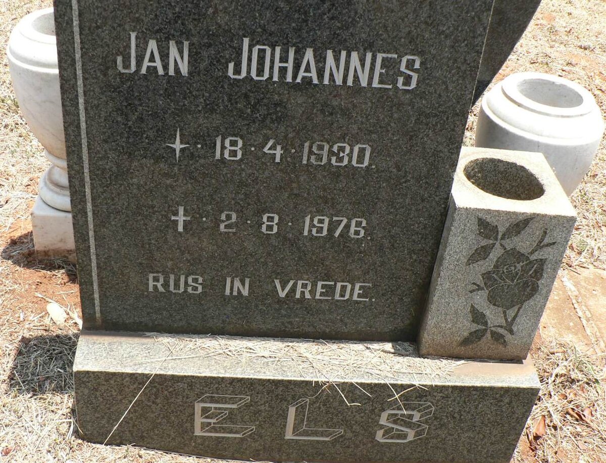ELS Jan Johannes 1930-1976