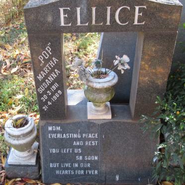 ELLICE Martha Susanna 1911-1969