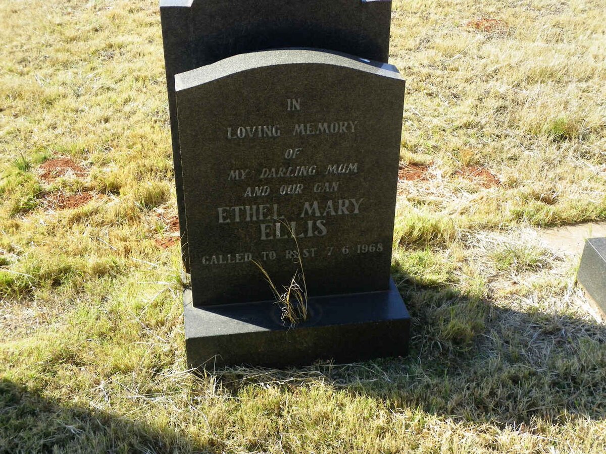 ELLIS Ethel Mary -1968