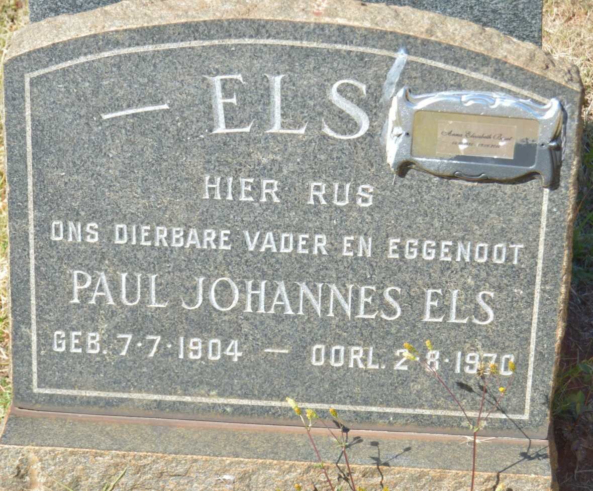ELS Paul Johannes 1904-1970
