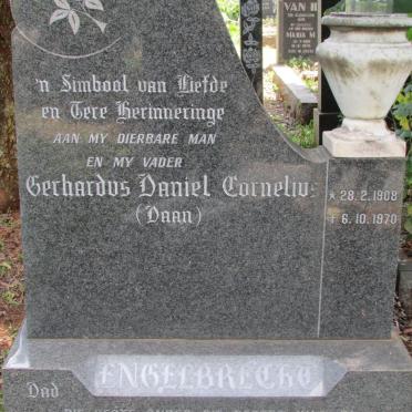 ENGELBRECHT Gerhardus Daniel Cornelius 1908-1970