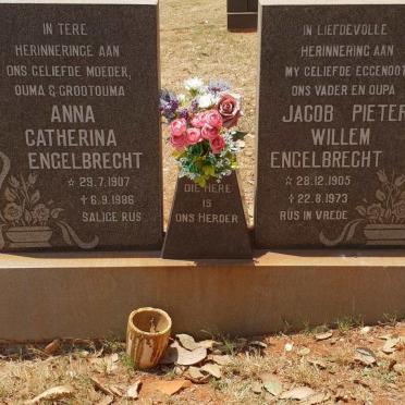 ENGELBRECHT Jacob Pieter Willem 1905-1973 &amp; Anna Catherina 1907-1986