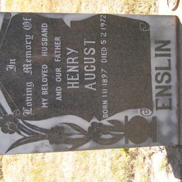 ENSLIN Henry August 1897-1972