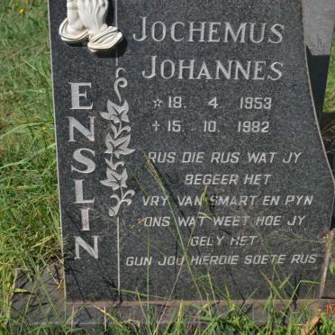 ENSLIN Jochemus Johannes 1953-1982
