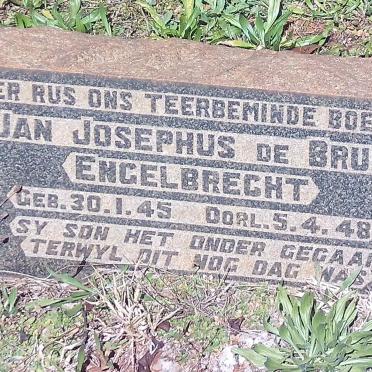 ENGELBRECHT Jan Josephus de Bruin 1945-1948