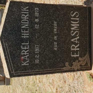 ERASMUS Karel Hendrik 1917-1973