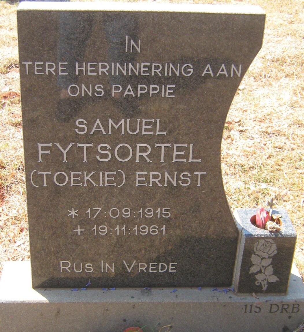 ERNST Samuel Fytsortel 1915-1961