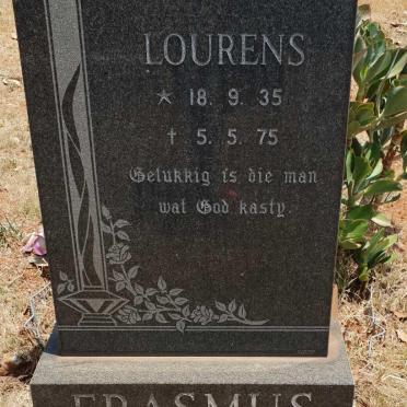 ERASMUS Lourens 1935-1975