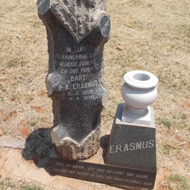 ERASMUS P.A. 1938-1970