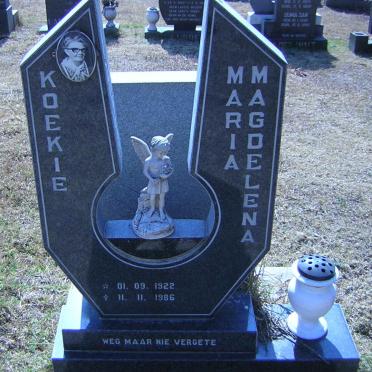 ERASMUS Maria Magdelena 1922-1986