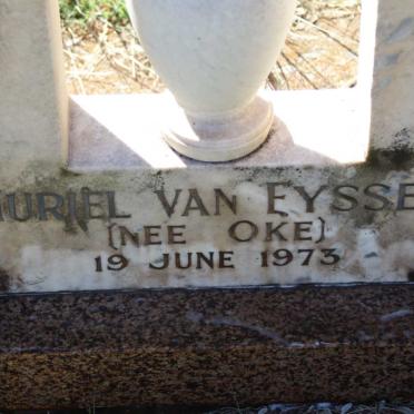EYSSEN Muriel, van nee OKE -1973