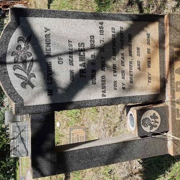 FARAH Frances nee SMOOK 1920-1954