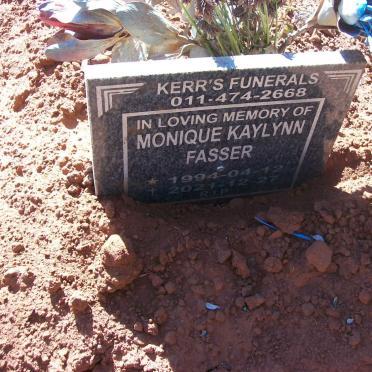 FASSER Monique Kaylynn 1994-2021