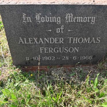 FERGUSON Alexander Thomas 1902-1966