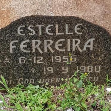 FERREIRA Estelle 1956-1980