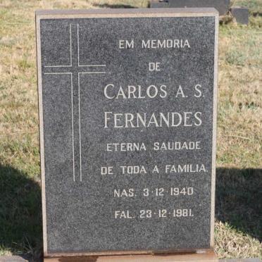 FERNANDES Carlos A.S. 1940-1981