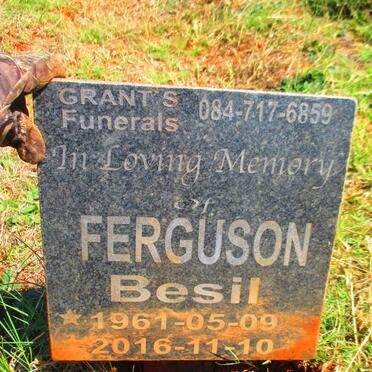 FERGUSON Besil 1961-2016