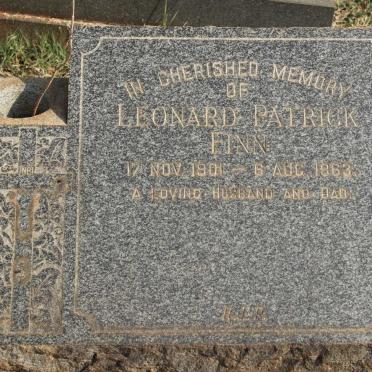 FINN Leonard Patrick 1901-1963
