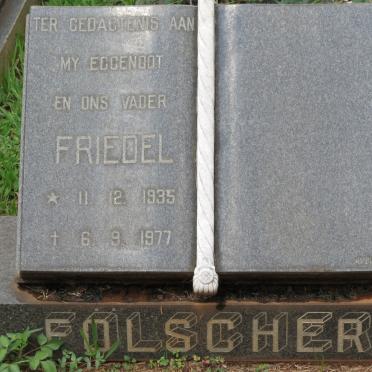 FOLSCHER Friedel 1935-1977