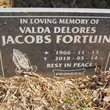 FORTUIN Valda Delores, JACOBS 1966-2018