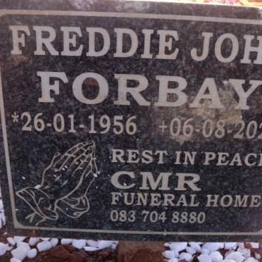 FORBAY Freddie John 1956-2021