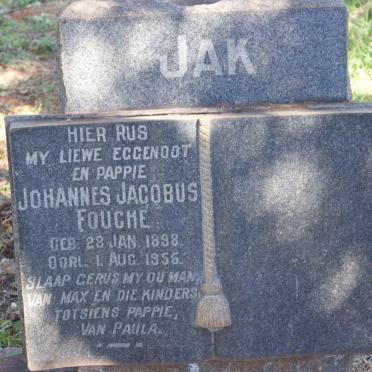 FOUCHE Johannes Jacobus 1898-1955