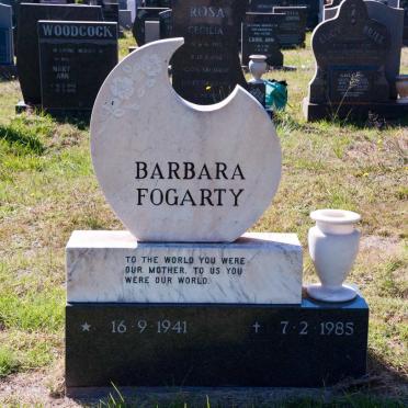 FOGARTY Barbara 1941-1985