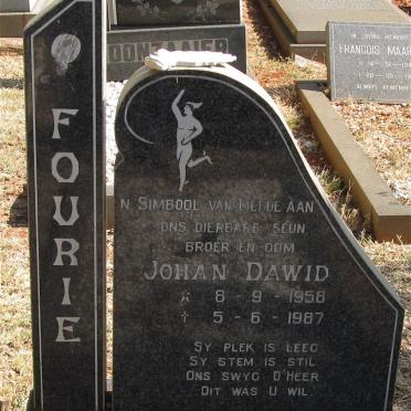 FOURIE Johan Dawid 1958-1987