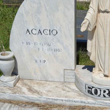 FORTE Acacio 1930-1982 &amp; Roseline 1927-2012