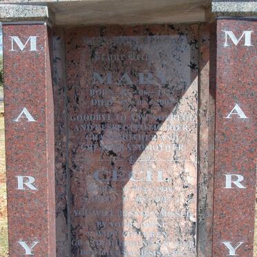 FOSTER George David 1922-2006 & Mary 1925-2007 :: FOSTER Cecil 1948-2017