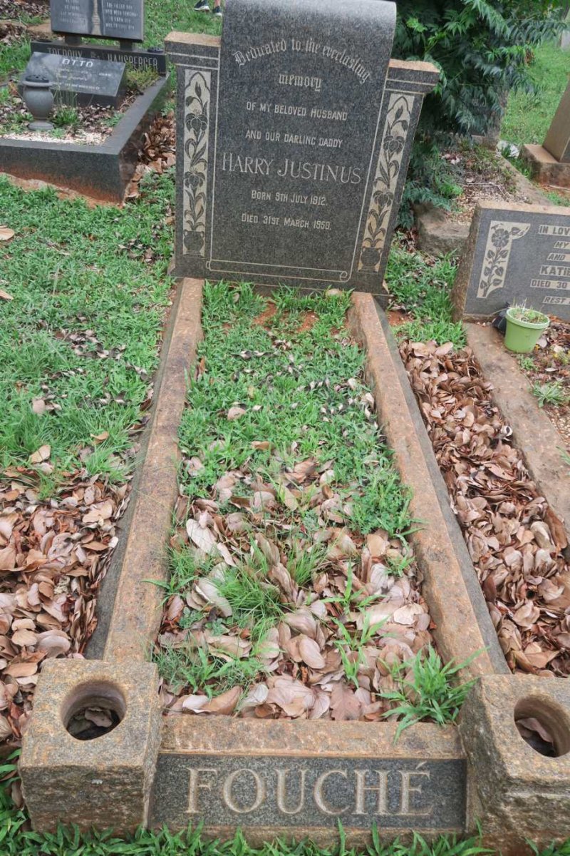 FOUCHE Harry Justinus 1912-1950