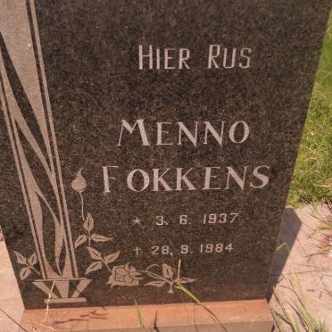 FOKKENS Menno 1937-1984