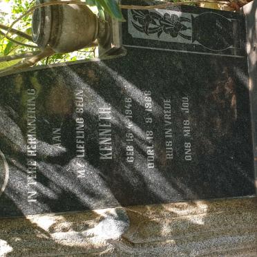 FOURIE Kenneth 1946-1966